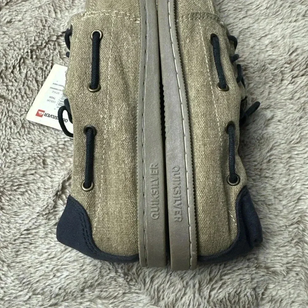 Quiksilver Surfside Low Casual Shoes - TKD0 Size 9 MSRP $50 New